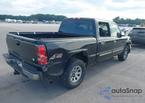 2006 Chevrolet Silverado 1500 Ls из США, поврежденный, VIN 2GCEK13V161237235